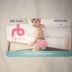 60 dollar gift card for ruffle buns